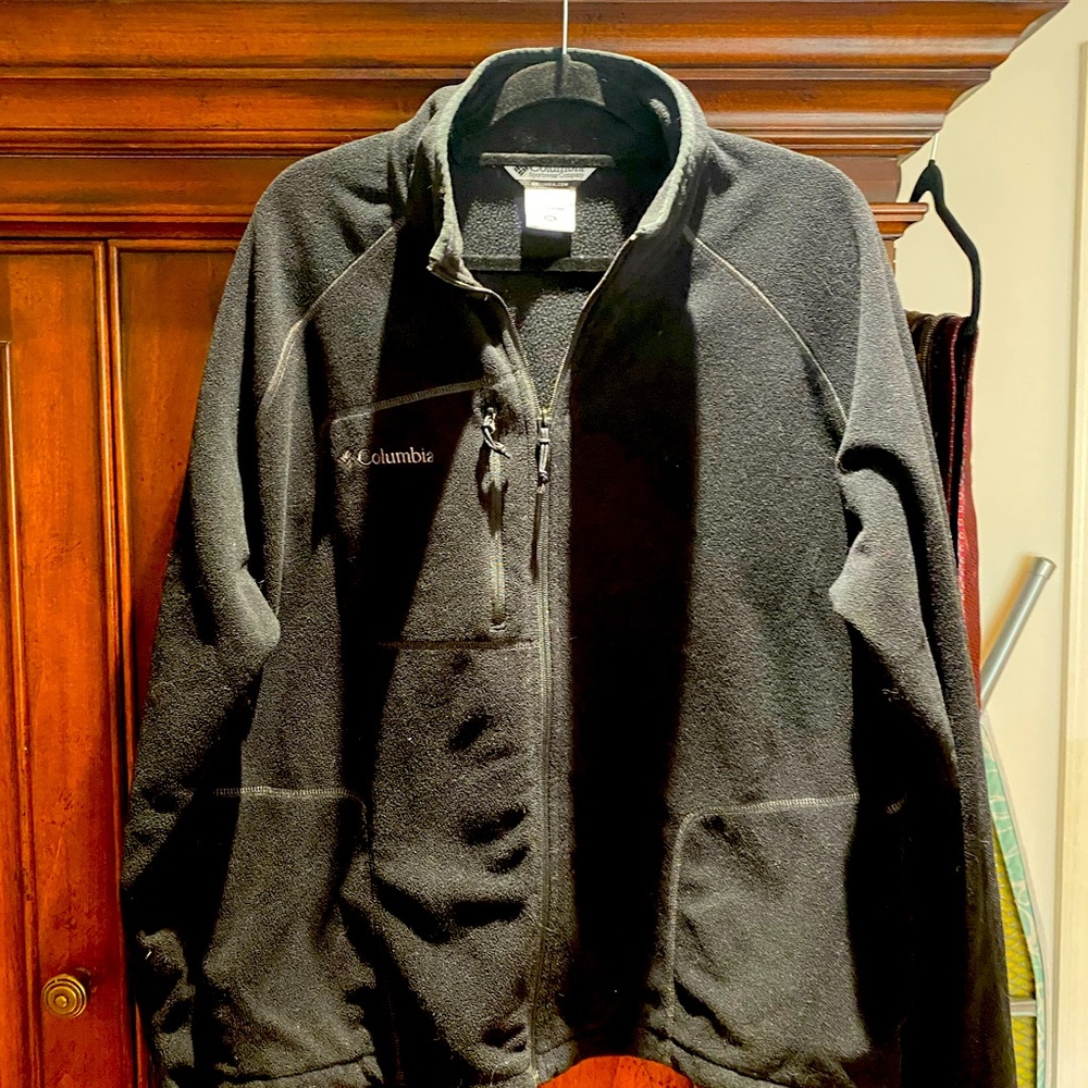 Mens Columbia fleece jacket XXL